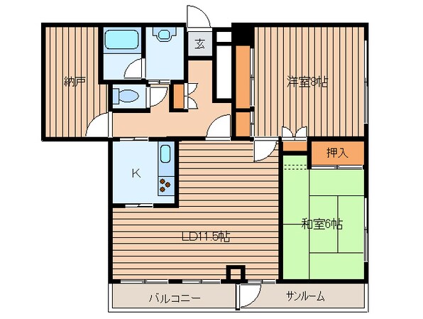 ＭＦビルの物件間取画像